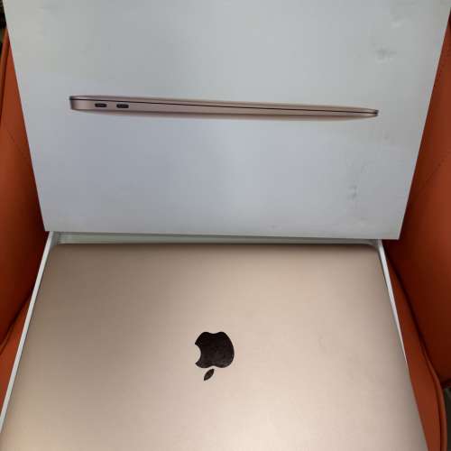 99%New MacBook Air 13吋 M1 2020年 8+256SSD 玫瑰金色 全套有盒有配件 香港行貨 首...