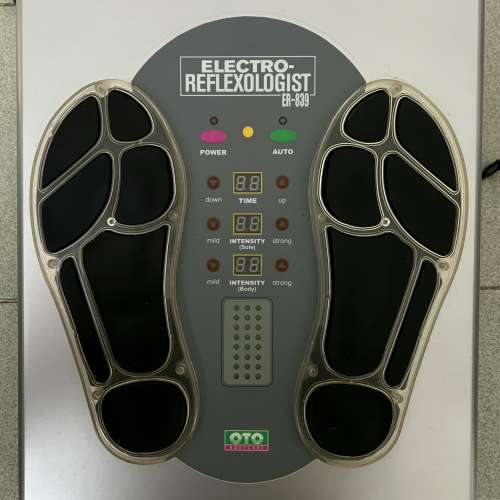 OTO Electro-Reflexologist ER-839 足部按摩器 全套齊(連搖控, 按摩贴) 清屋出售HK...