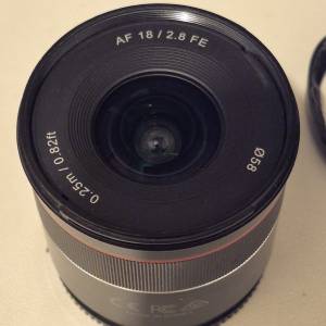 Samyang 18mm f/2.8 E mount