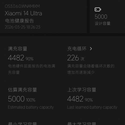 小米14 ultra 原裝電池