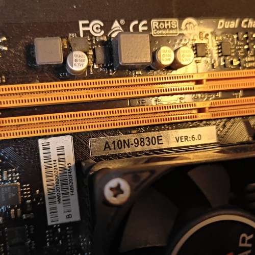 ITX Biostar A10N-9830E 主版 帶四核CPU DDR4 M.2  (正版Window11Home)