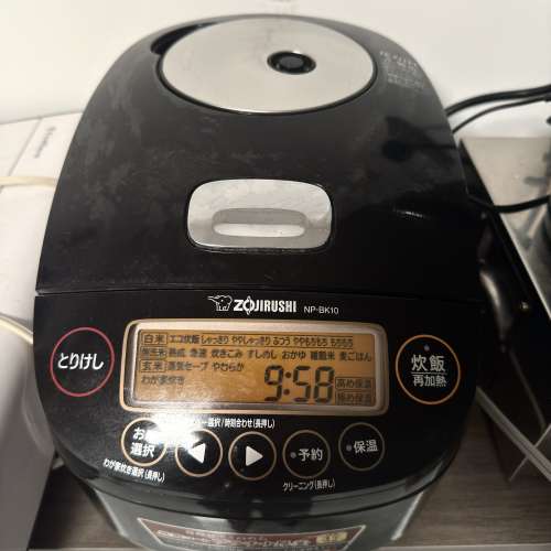 象印 Zojirushi NP-BK10日本製 壓力 IH 極め炊き電飯煲