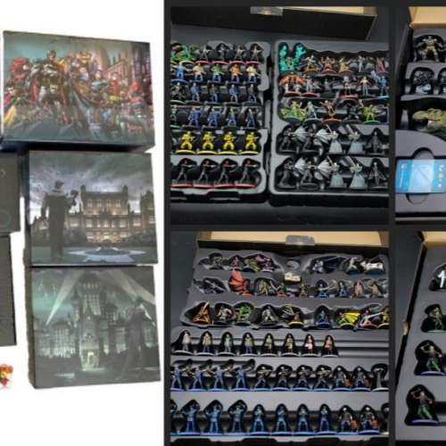 FULLY PAINTED BATMAN Gotham City Chronicles Boardgame Kickstarter Season 1