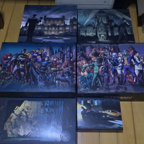 FULLY PAINTED BATMAN Gotham City Chronicles Boardgame Kickstarter Season 1