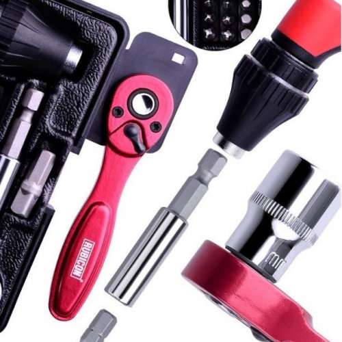 RUBICON - MultiFunctional hand tools (30pcs in 1) Mini Ratchet Screw driver set