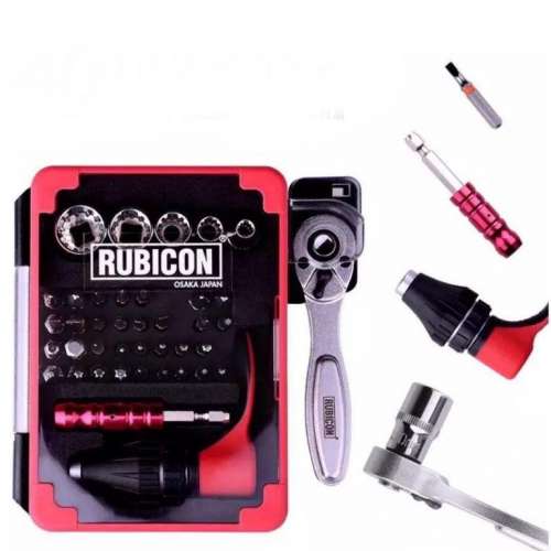 RUBICON - MultiFunctional hand tools (30pcs in 1) Mini Ratchet Screw driver set