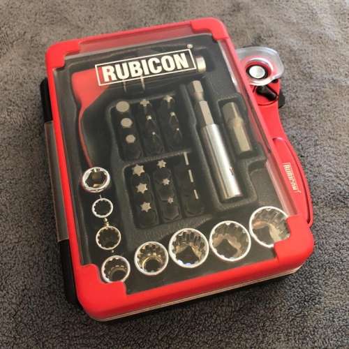 RUBICON - MultiFunctional hand tools (30pcs in 1) Mini Ratchet Screw driver set