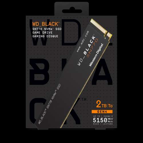 Western Digital Black SN770 NVMe SSD 2TB