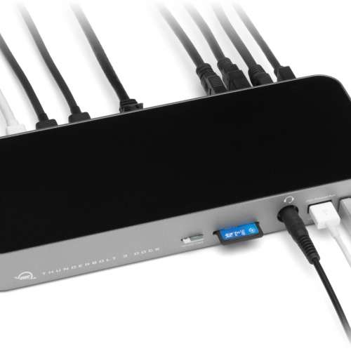 OWC 14-Port Thunderbolt 3 Dock, 85W charging