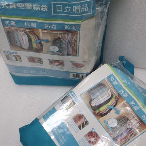 掛衣式真空壓縮袋 (2套6個）