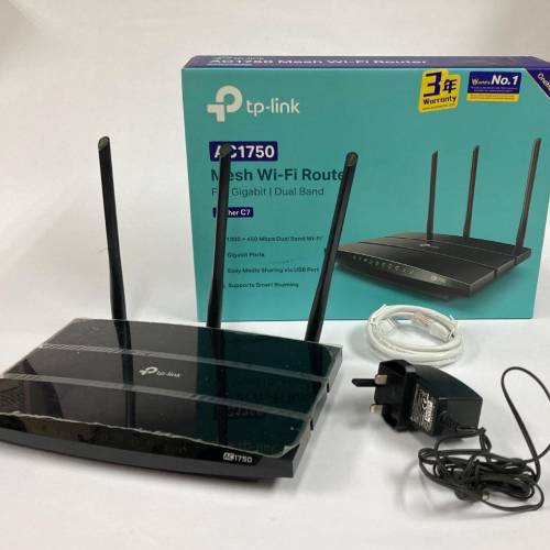90%新行貨TP-Link AC1750 Wi-Fi路由器 全套有盒