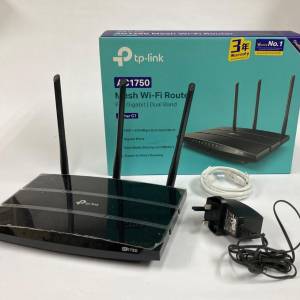 90%新行貨TP-Link AC1750 Wi-Fi路由器 全套有盒