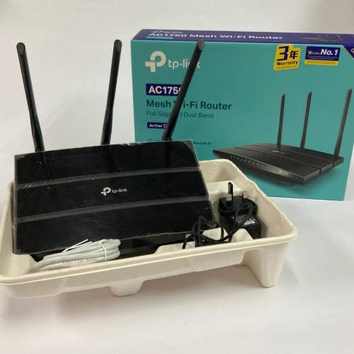 90%新行貨TP-Link AC1750 Wi-Fi路由器 全套有盒