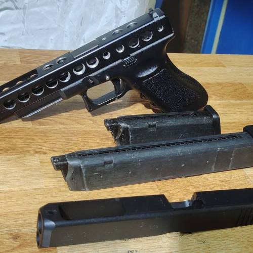 KSC G34 金身+長短匣+滑套+影碟