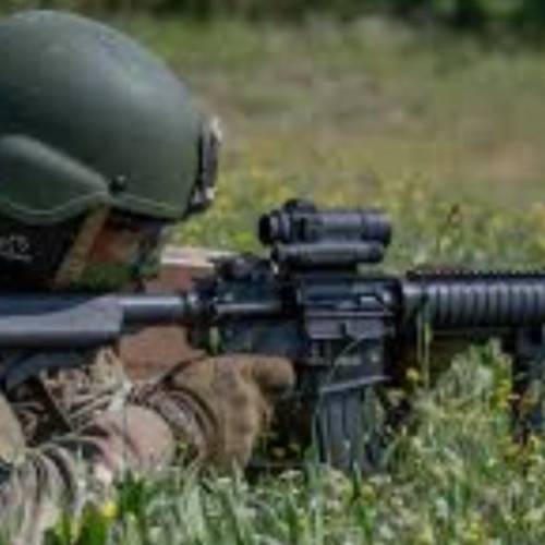 MARUI AR15 連瞄鏡+偽裝+DVD