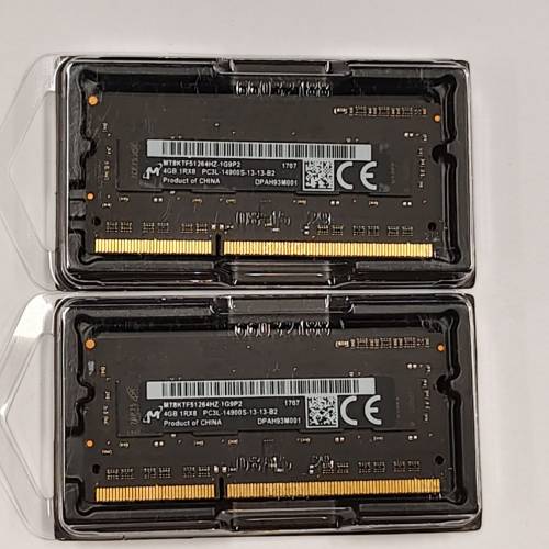 micron DDR3 1600 4Gx2 SODIMM