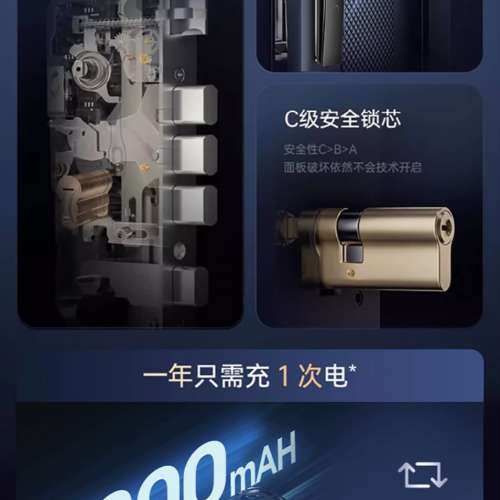 【專業上門安裝門鎖服務】凝固全自動指紋鎖家用防盜門小孩人臉識別米系智能門鎖電子...