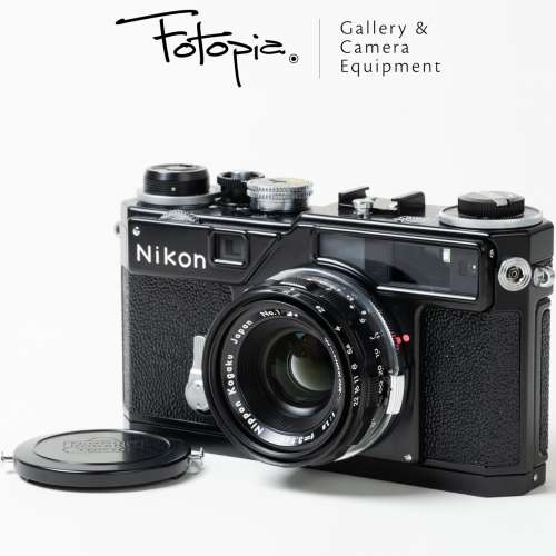 || Nikon SP - Black Paint Set / Limited Edition 2005 / with W-Nikkor.C 35mm F1.8