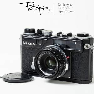 || Nikon SP - Black Paint Set / Limited Edition 2005 / with W-Nikkor.C 35mm F1.8