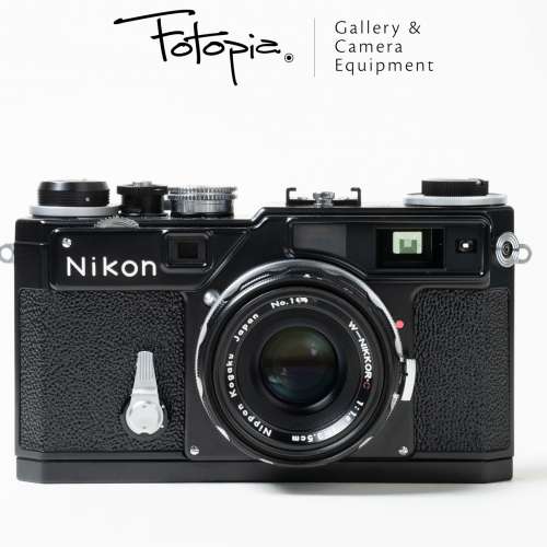 || Nikon SP - Black Paint Set / Limited Edition 2005 / with W-Nikkor.C 35mm F1.8
