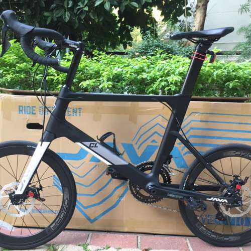 JAVA CL CARBON 22速 R7000件 彎把款 碳纖小輪車