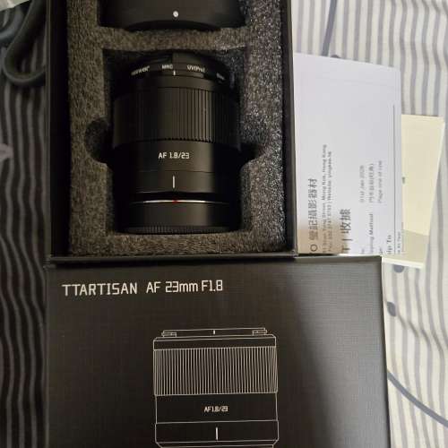 TTArtisan 銘匠 AF 23mm F1.8 APS-C Lens 鏡頭（Fuji X）