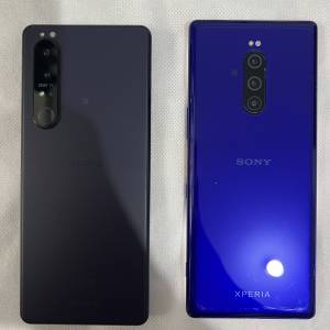 Sony Xperia 1 iii & 1 紫色 兩部一齊放，不散賣