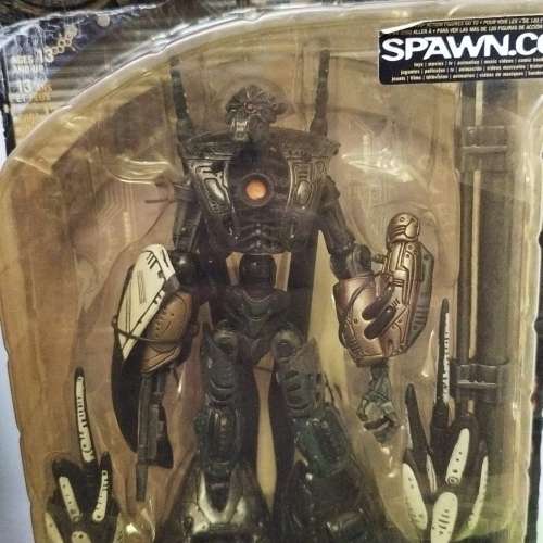 平售全新mcfarlane spawn 再生俠8 吋大機械人玩具模型New robot toy figure