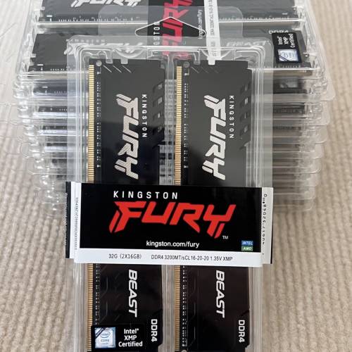 金士頓DDR4 32G 3200套裝 16Gx2 8Gx2 3600 2666全相容 桌上型記憶體