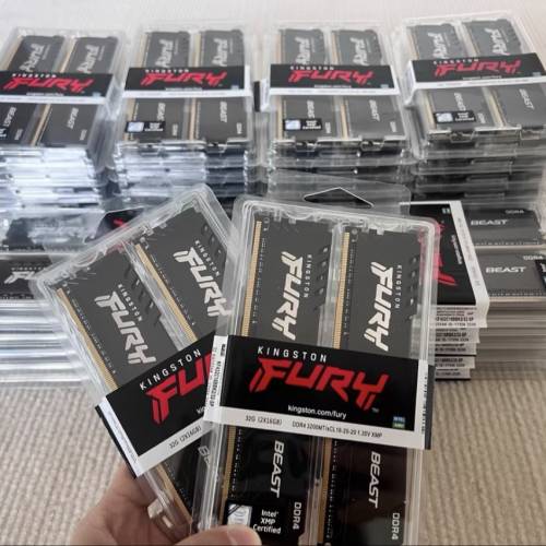 金士頓DDR4 32G 3200套裝 16Gx2 8Gx2 3600 2666全相容 桌上型記憶體