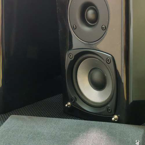 九成新 TEAC TC-650N 高級光面琴漆揚聲器一對