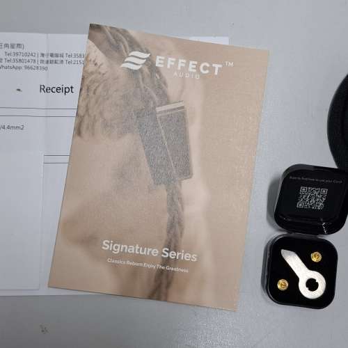 Effect Audio Eros S 8絞銅銀混編耳機升級線