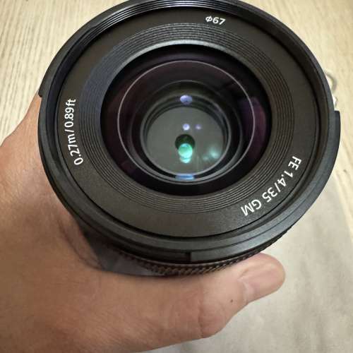 Sony FE 1.4/35 GM 鏡頭 （香港行貨連保養）