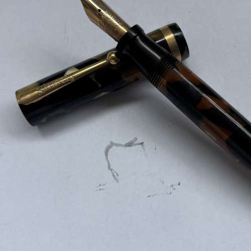 Sheaffer's lifetime white dot fountain pen