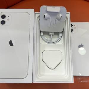 全新未激活  iPhone 11 256GB 白色 香港行貨 自用首選超值