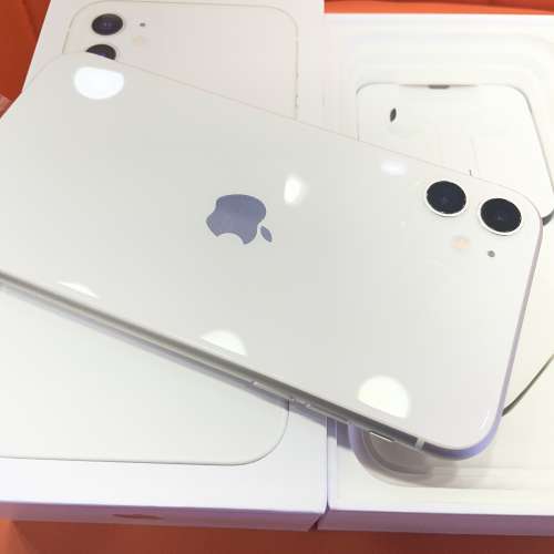 全新未激活  iPhone 11 256GB 白色 香港行貨 自用首選超值