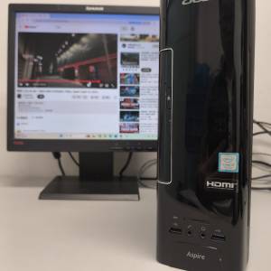Acer Aspire XC-780，Intel i5-7400，4GB Ram，256G SSD+1TB HD，獨顯，Wifi+藍牙...