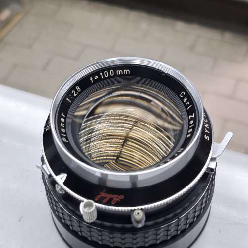LINHOF CARL ZEISS PLANAR 100MM F2.8 HASSELBLAD MOUNT