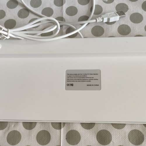 小巧有線 USB 迷你鍵盤,適用於 PC 金屬銀色
