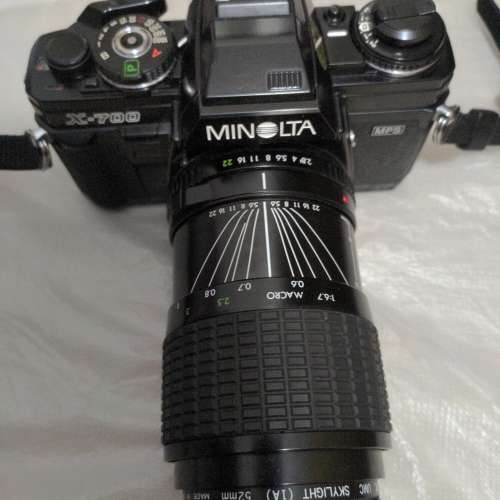 Minolta X-700 連鏡頭 菲林相機 單眼相機 底片相機 SLR
