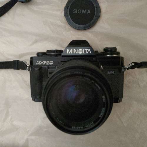 Minolta X-700 連鏡頭 菲林相機 單眼相機 底片相機 SLR