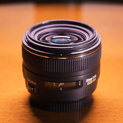 Sigma 30mm f/1.4 EX DC HSM Prime Lens for Canon EF Mount 大光圈定焦鏡頭