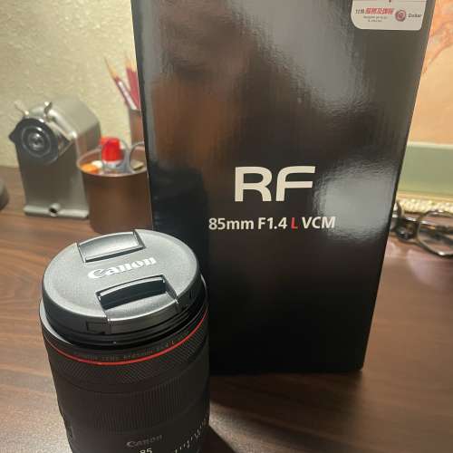 Canon rf 85mm f1.4 vcm 行貨 只買一個月
