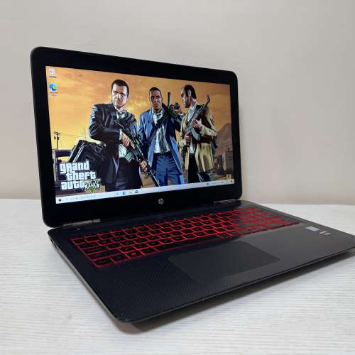 $1280🔥HP OMEN lite暗影精靈電競本✨經典紅黑超靚仔💻i7-7700HQ＋Rx 460 4G｜256m...