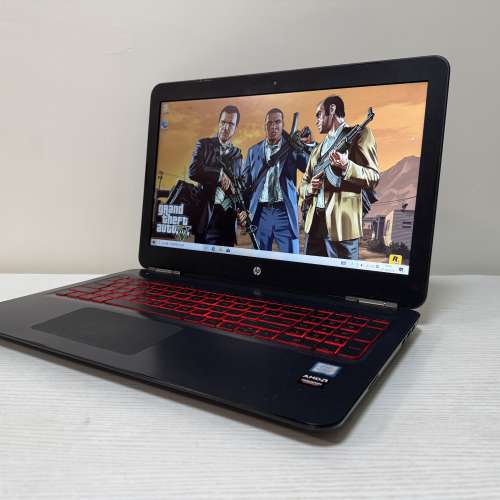 $1280🔥HP OMEN lite暗影精靈電競本✨經典紅黑超靚仔💻i7-7700HQ＋Rx 460 4G｜256m...
