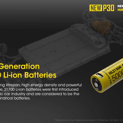 Nitecore NEW P30 狩獵電筒 超強力618米照射