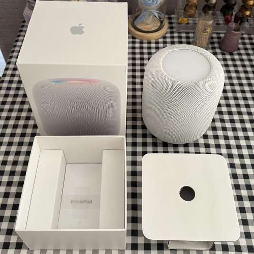 新款 Apple HomePod 2 白色  行貨 99%新 只開盒檢查和試機 全新一樣 蘋果專門店買...