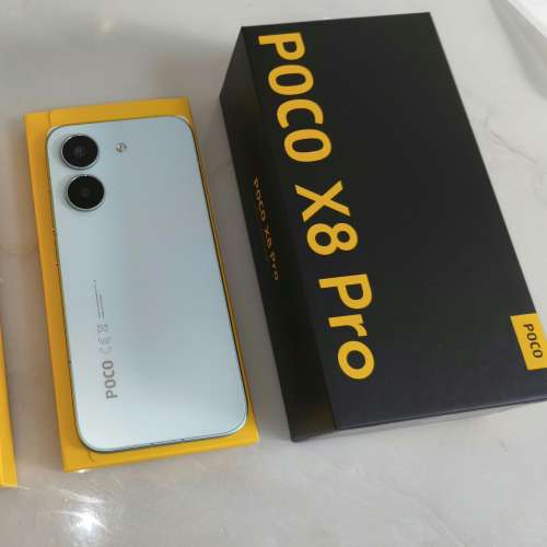 POCO X8 Pro 8+256 99%新香港行貨 送全新小米165W尿袋