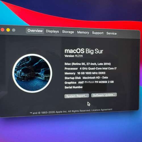 iMac 27 Retina 5K, 2014