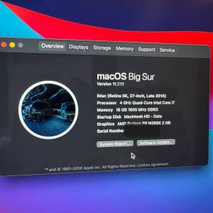 iMac 27 Retina 5K, 2014